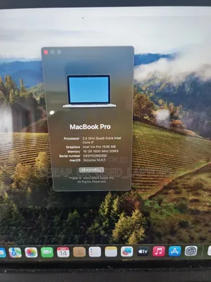 Laptop Apple MacBook Pro 2014 16GB Intel Core I7 SSD 256GB