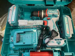 Total Battery Drill With Two Batteries