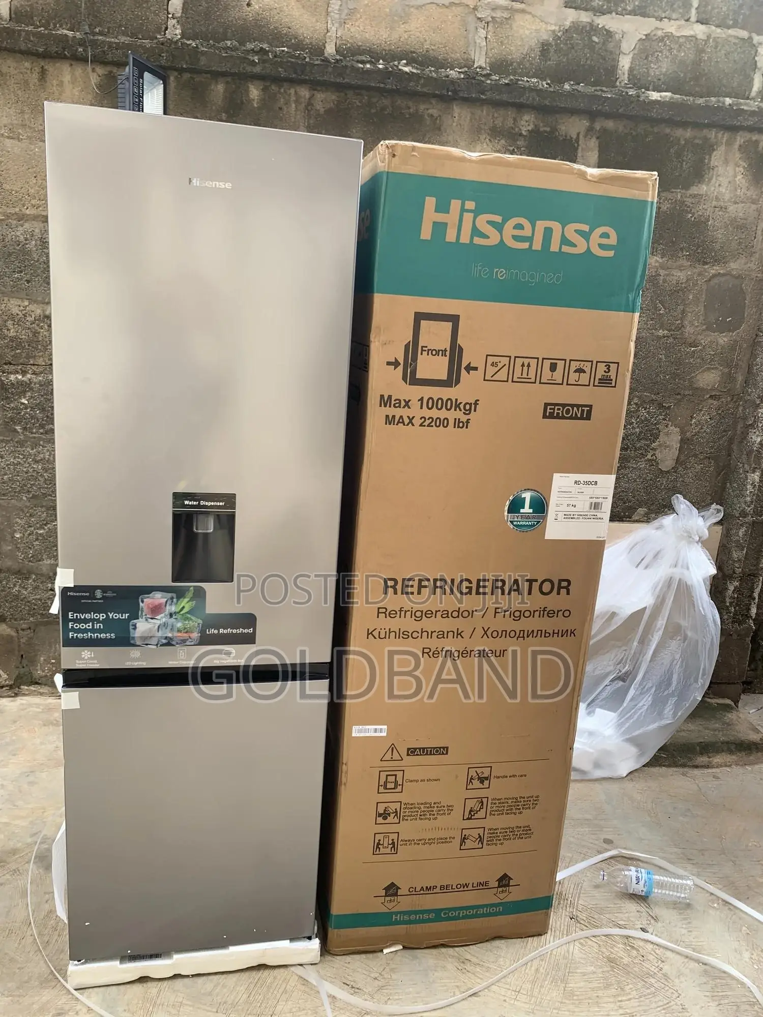Hisense 264l Double Door With Fresh Zone Tech