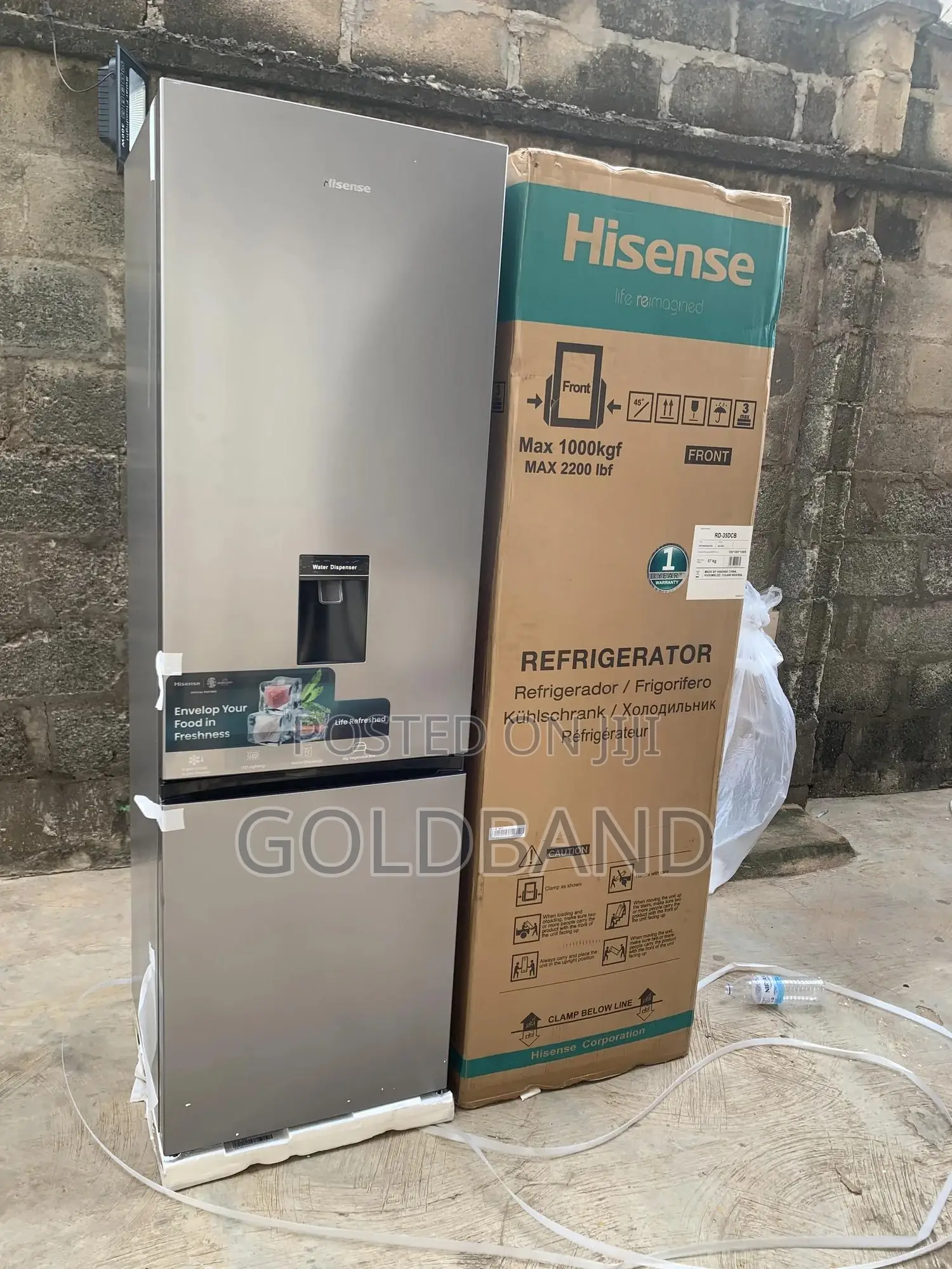 Hisense 264l Double Door With Fresh Zone Tech