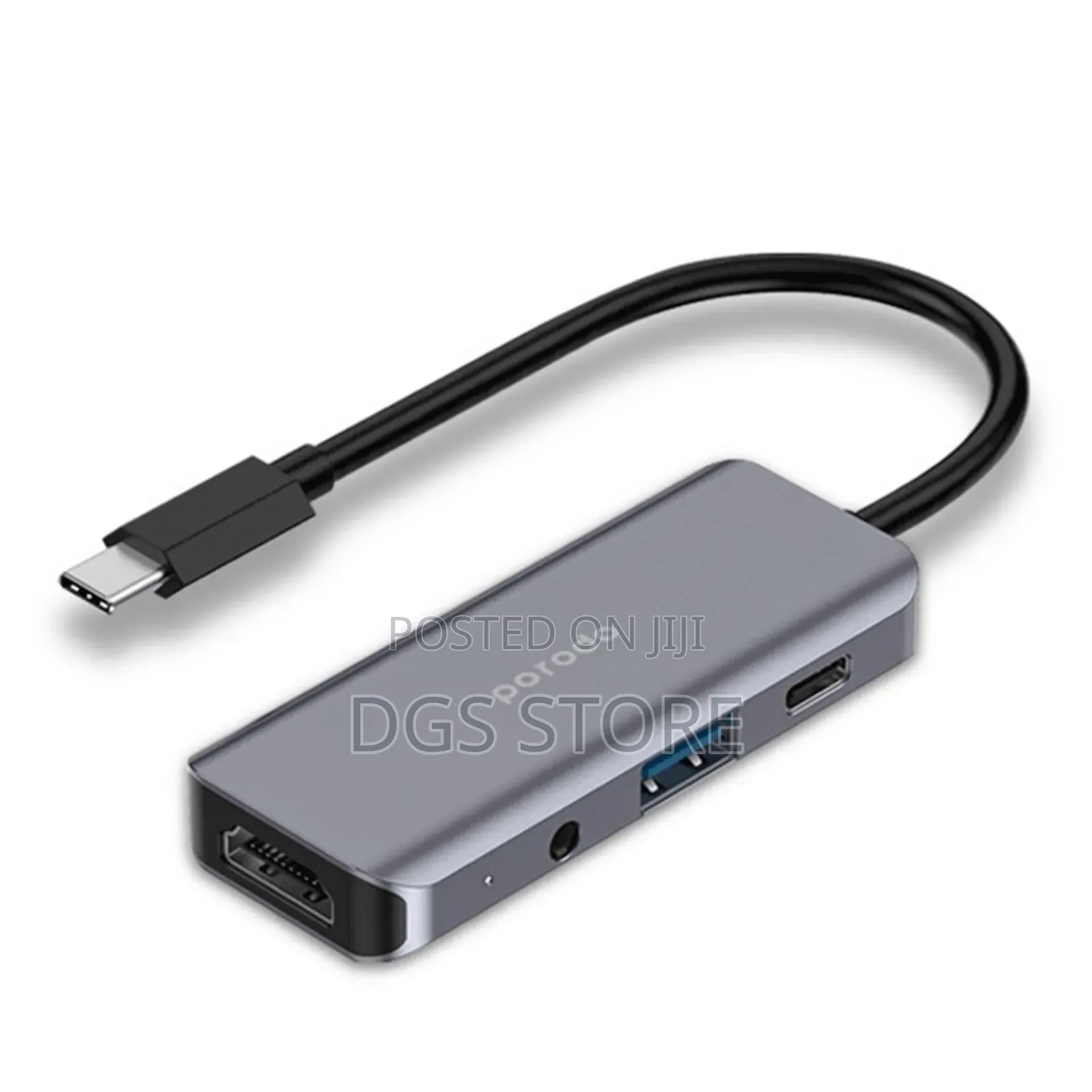 Porodo 4in1 Hdmi Usb C Hub