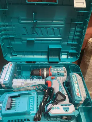 Total Battery Drill With Two Batteries