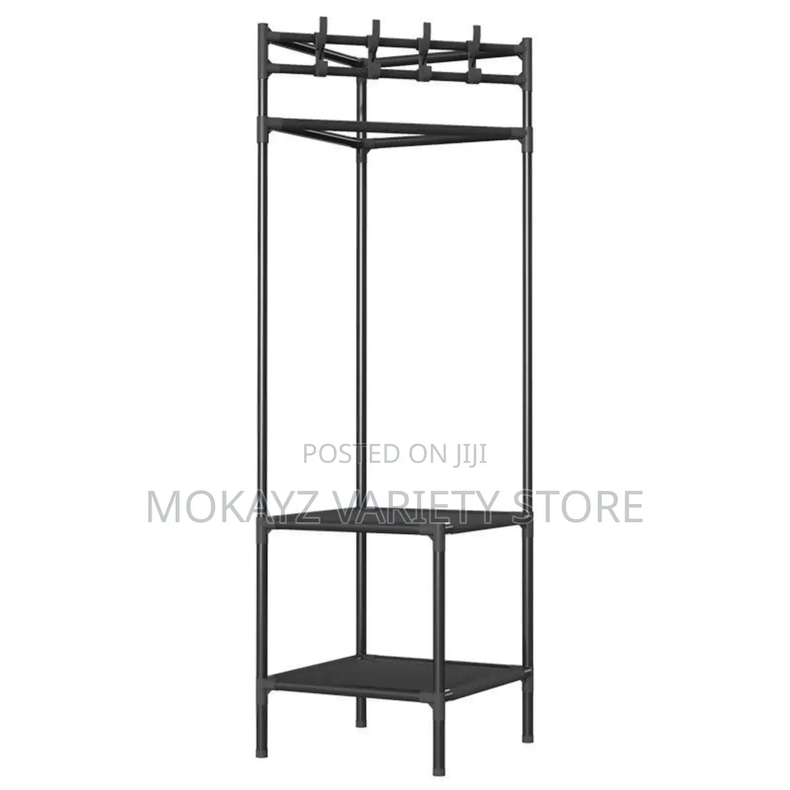 3-Layers Full Iron Multifunctional Storage Corner Rack