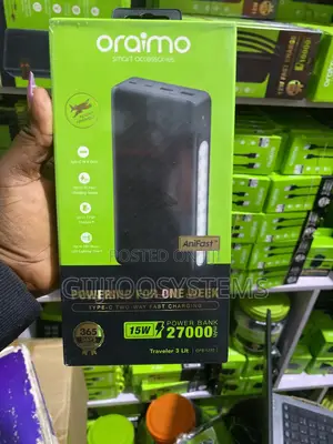 Oraimo Traveler 3 Lit 27000mah 15w Power Bank