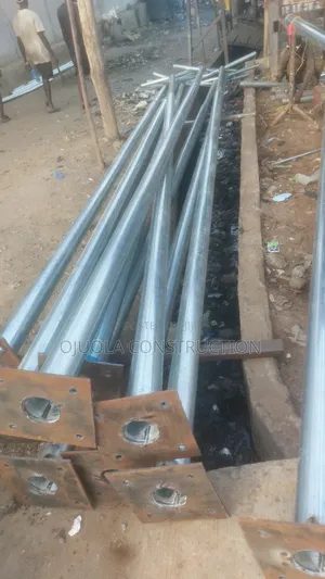 Galvanized Steel Street Light Pole