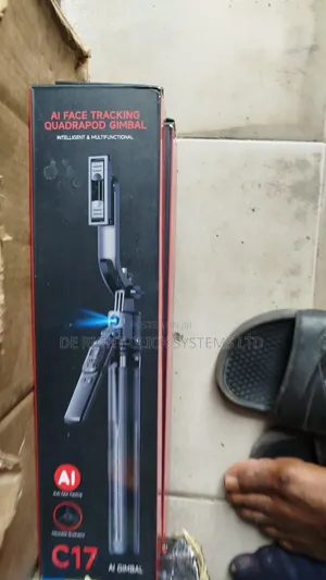 C17 Ai Face Tracking Gesture/360° Quadrupod Selfie Tripod