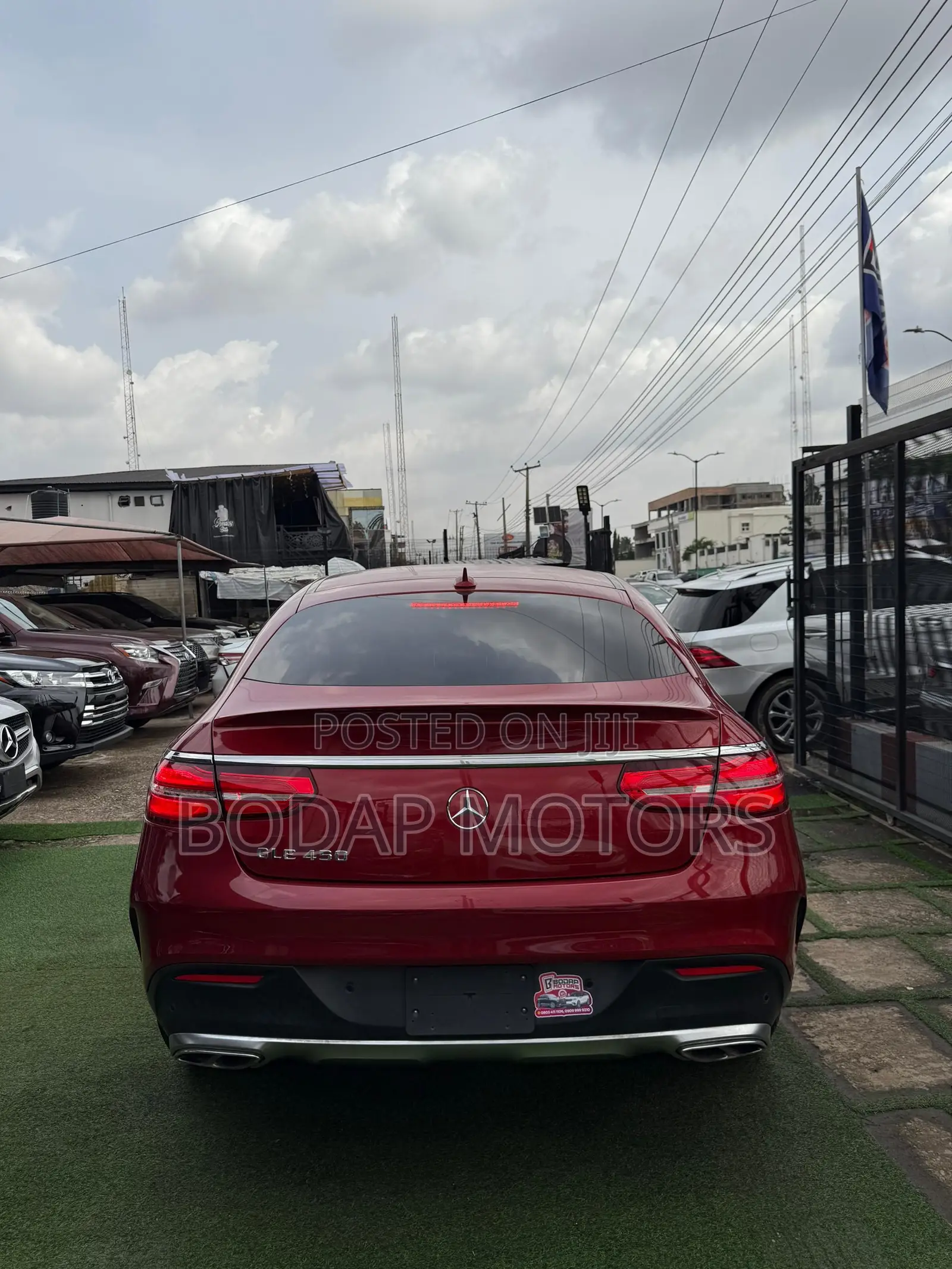Mercedes-Benz GLE-Class 2016 Red