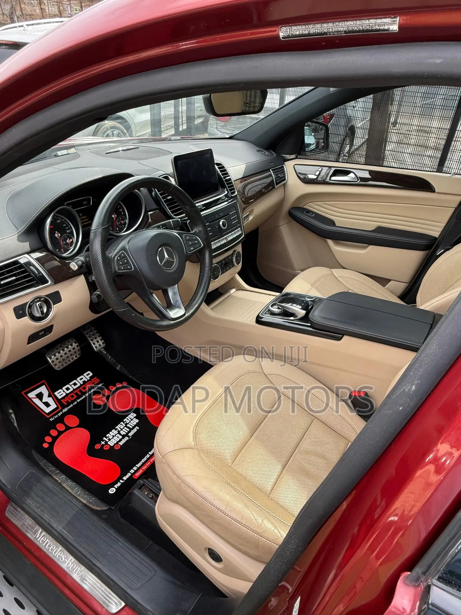 Mercedes-Benz GLE-Class 2016 Red