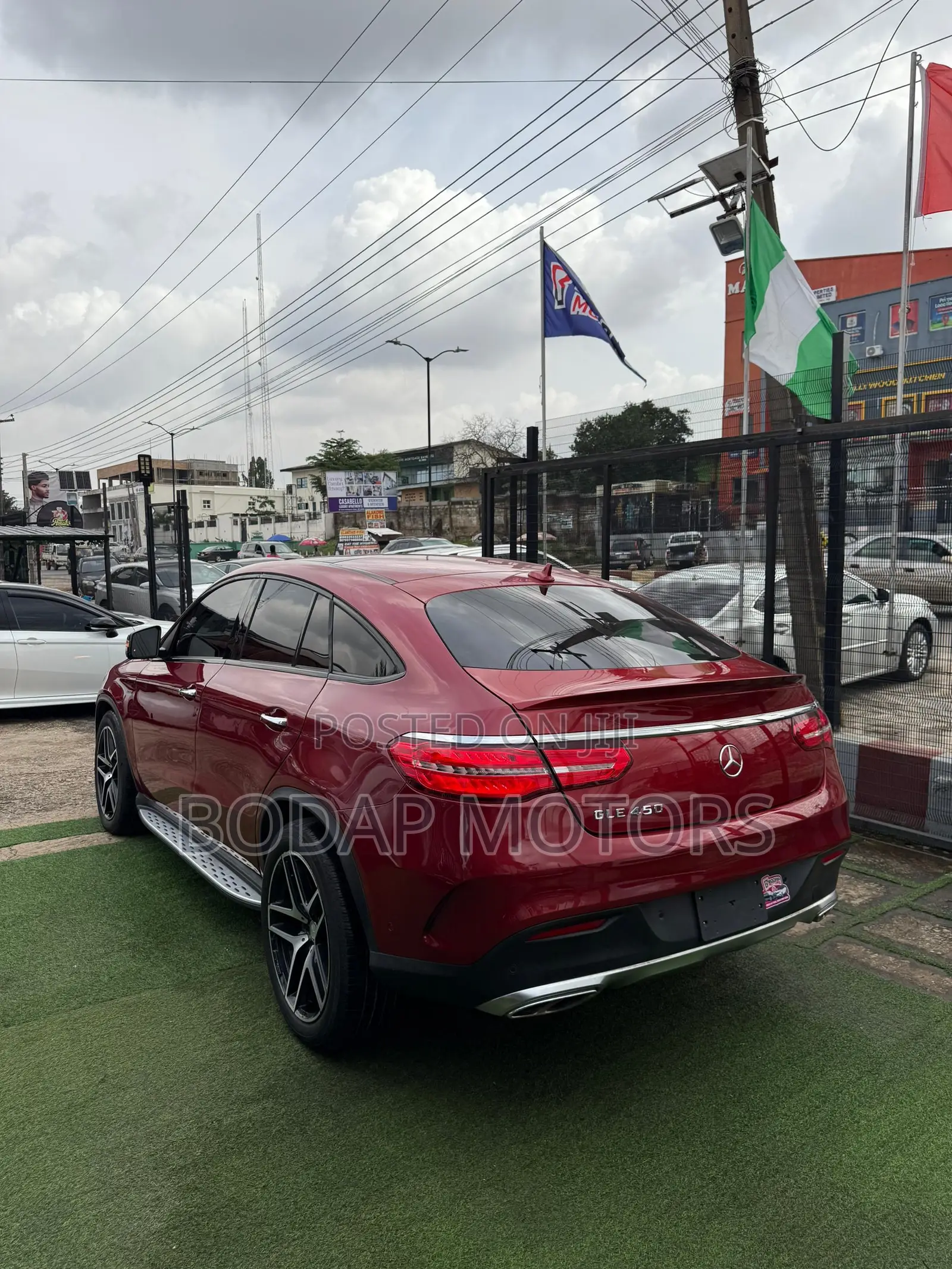 Mercedes-Benz GLE-Class 2016 Red