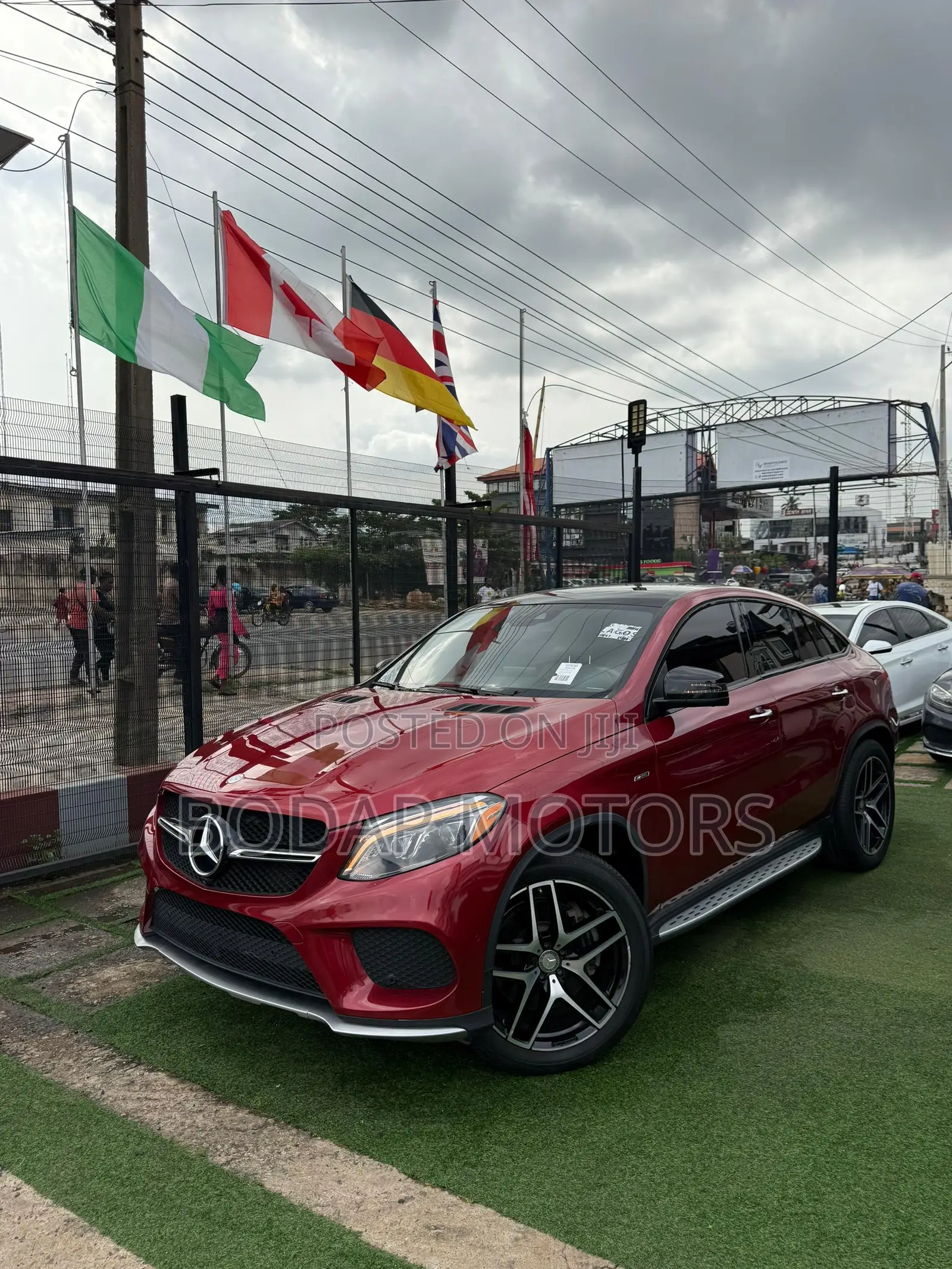Mercedes-Benz GLE-Class 2016 Red