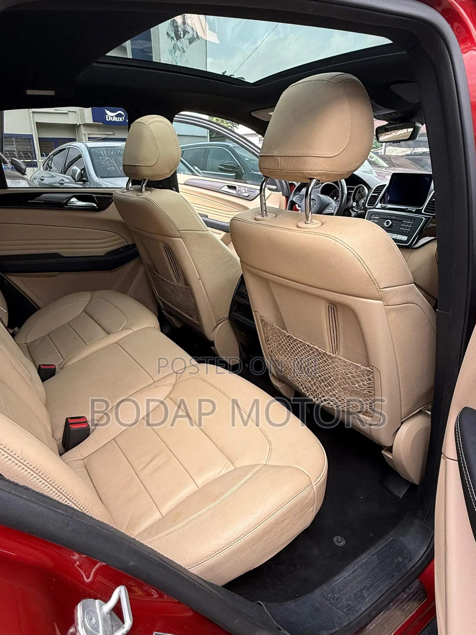 Mercedes-Benz GLE-Class 2016 Red