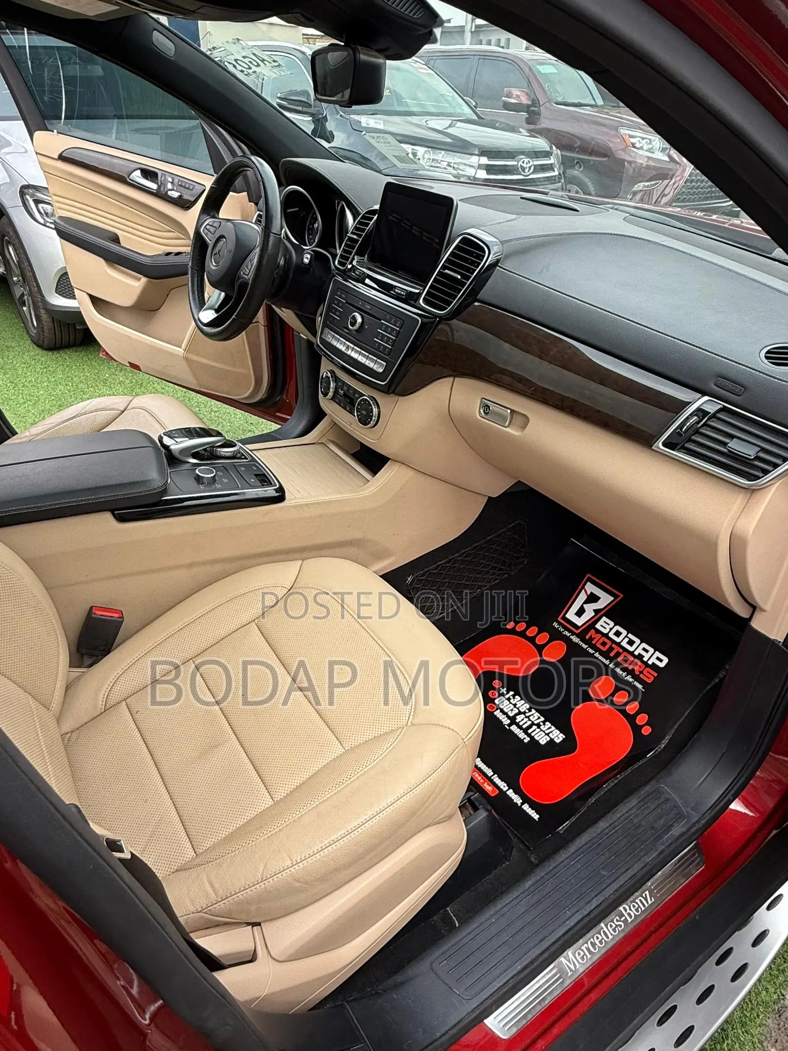 Mercedes-Benz GLE-Class 2016 Red