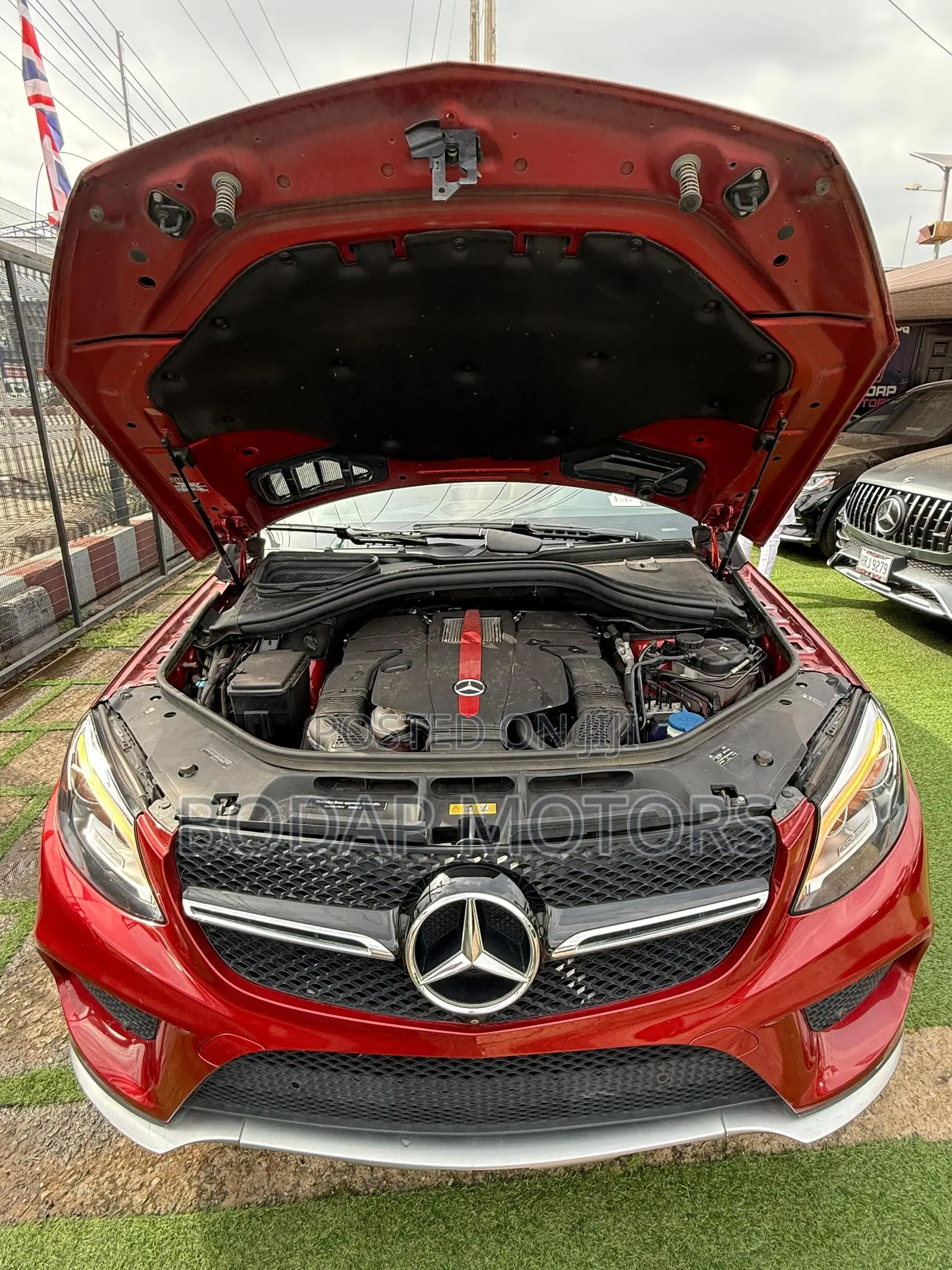 Mercedes-Benz GLE-Class 2016 Red