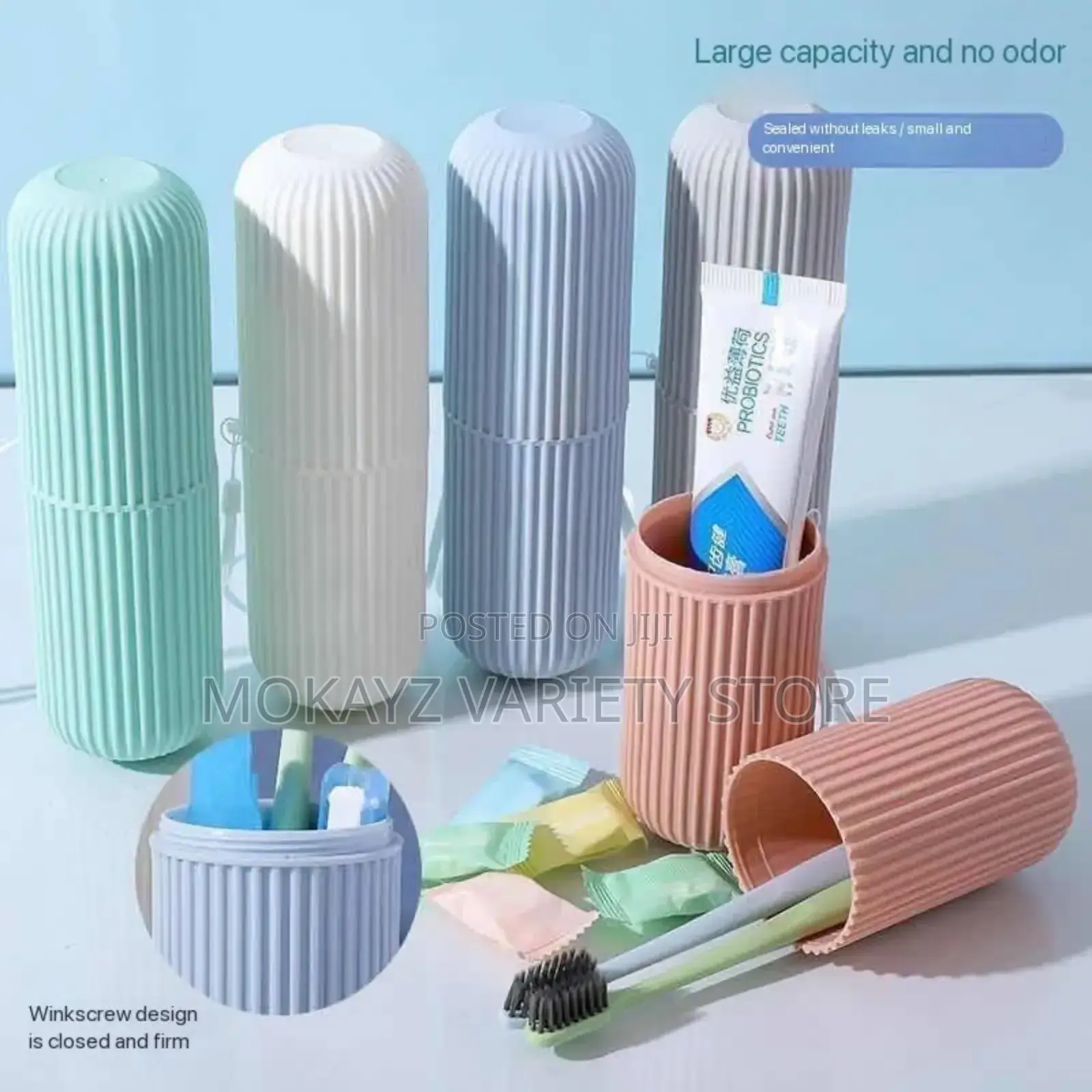 Storage Container for Toothpaste/Toothbrushes/Souvenir/Bulk