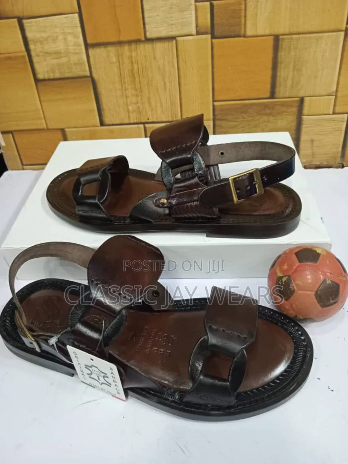 Pure Mature Leather Sandal