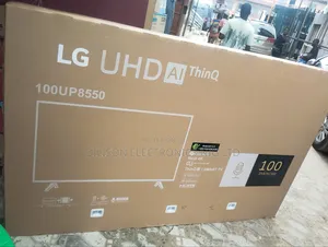 Photo - Lg 100" Ai Thinq Ultra Slim Smart Tv.