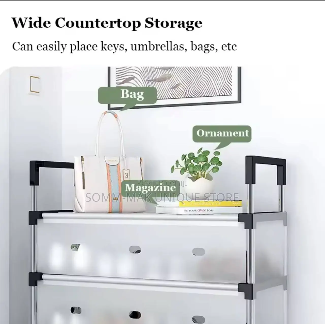 Dustproof Diy Shoe Rack With Cover