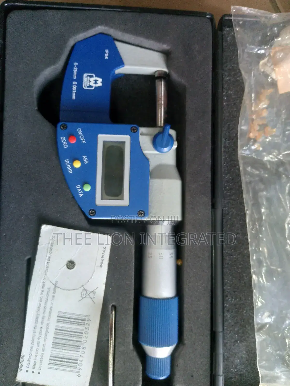 1" Digital Micrometer