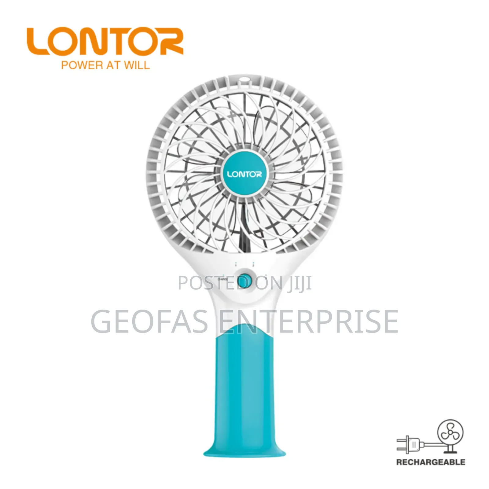 Lontor Rechargeable Portable Mini Handfan Cf087
