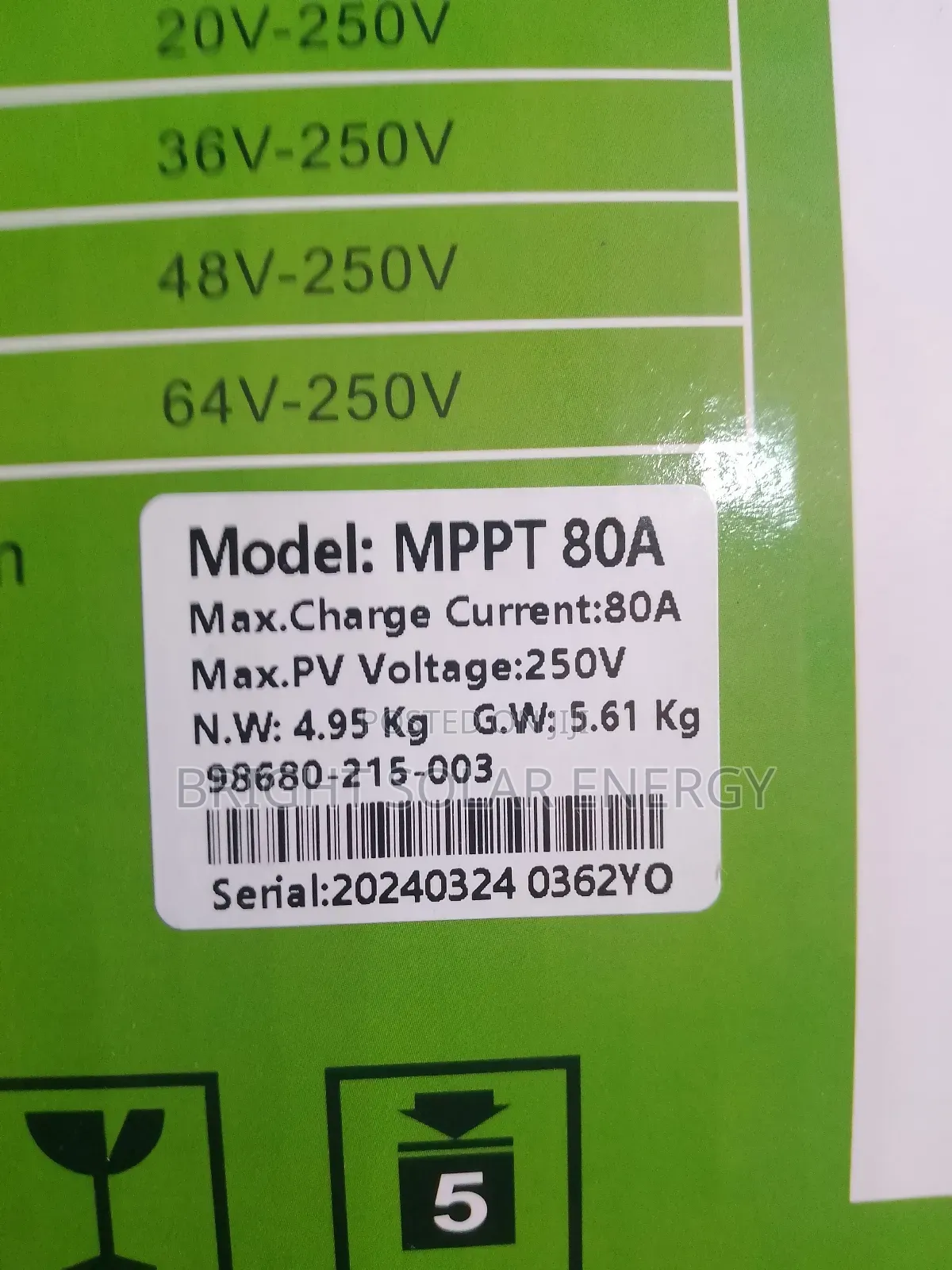 80ah Yohako Solar Charging Controller Available