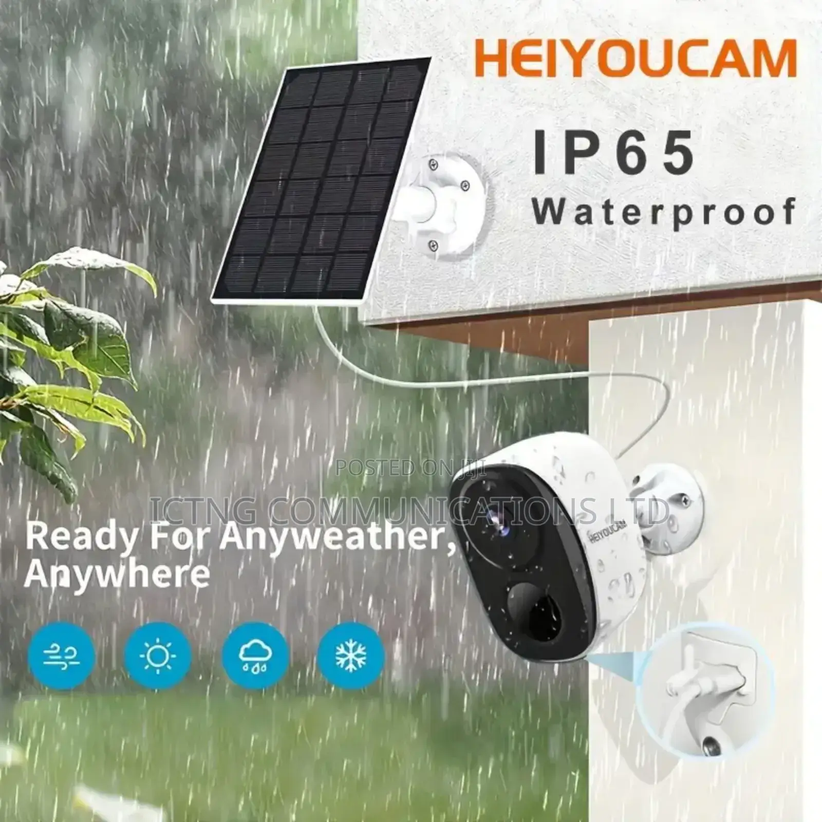 Smart Rechargeable Security Camera
