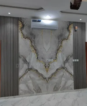 3d Wallpaper Television Console