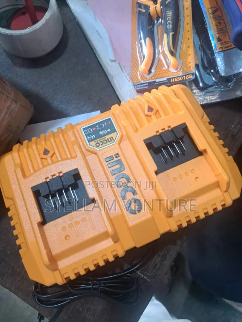 Ingco Battery Charger Double