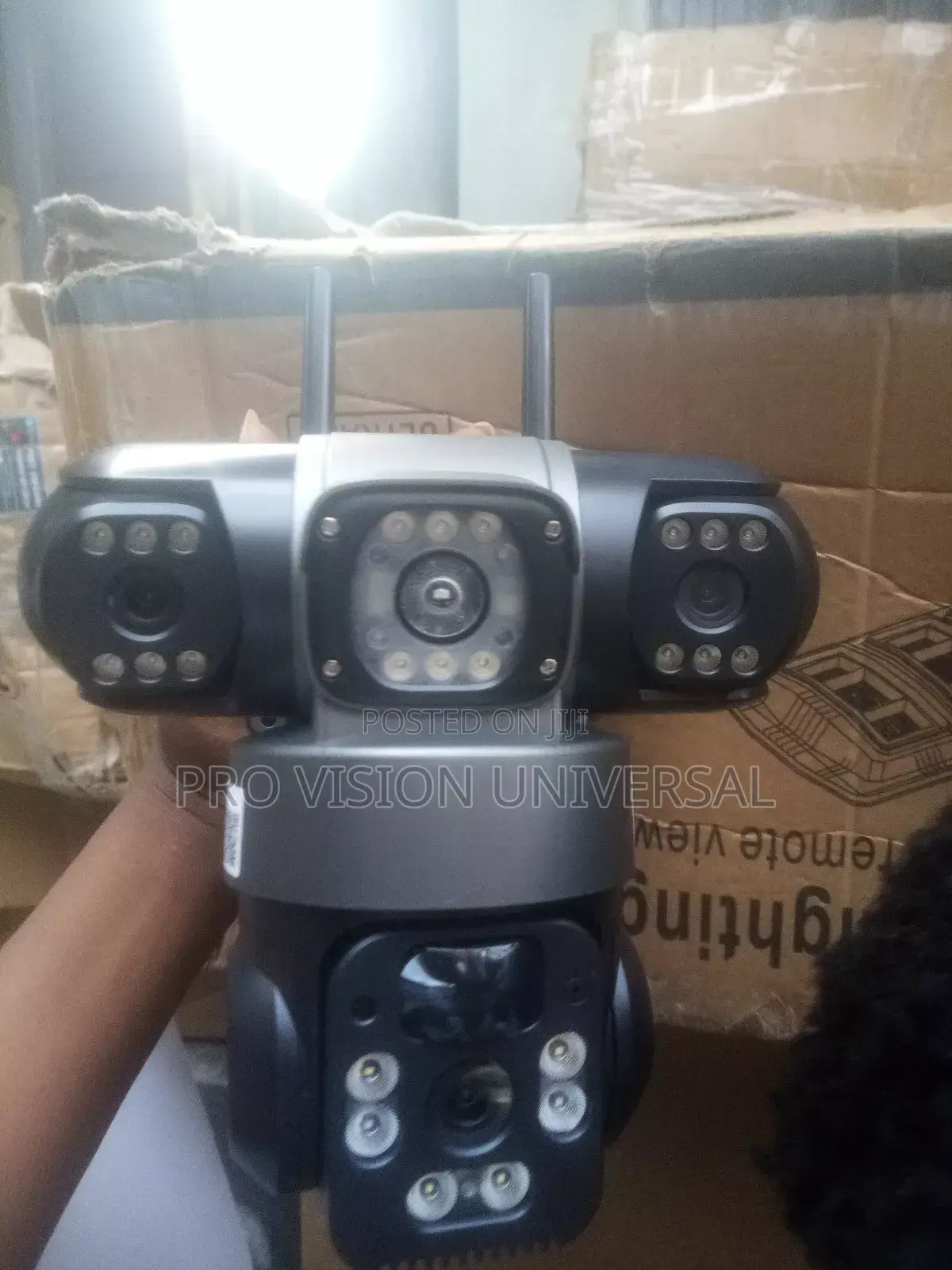 Solar Camera V380 3lens 3view Security Camera 8 Mega Pixel