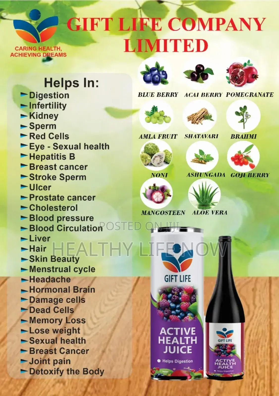 Gift Life Active Health Juice