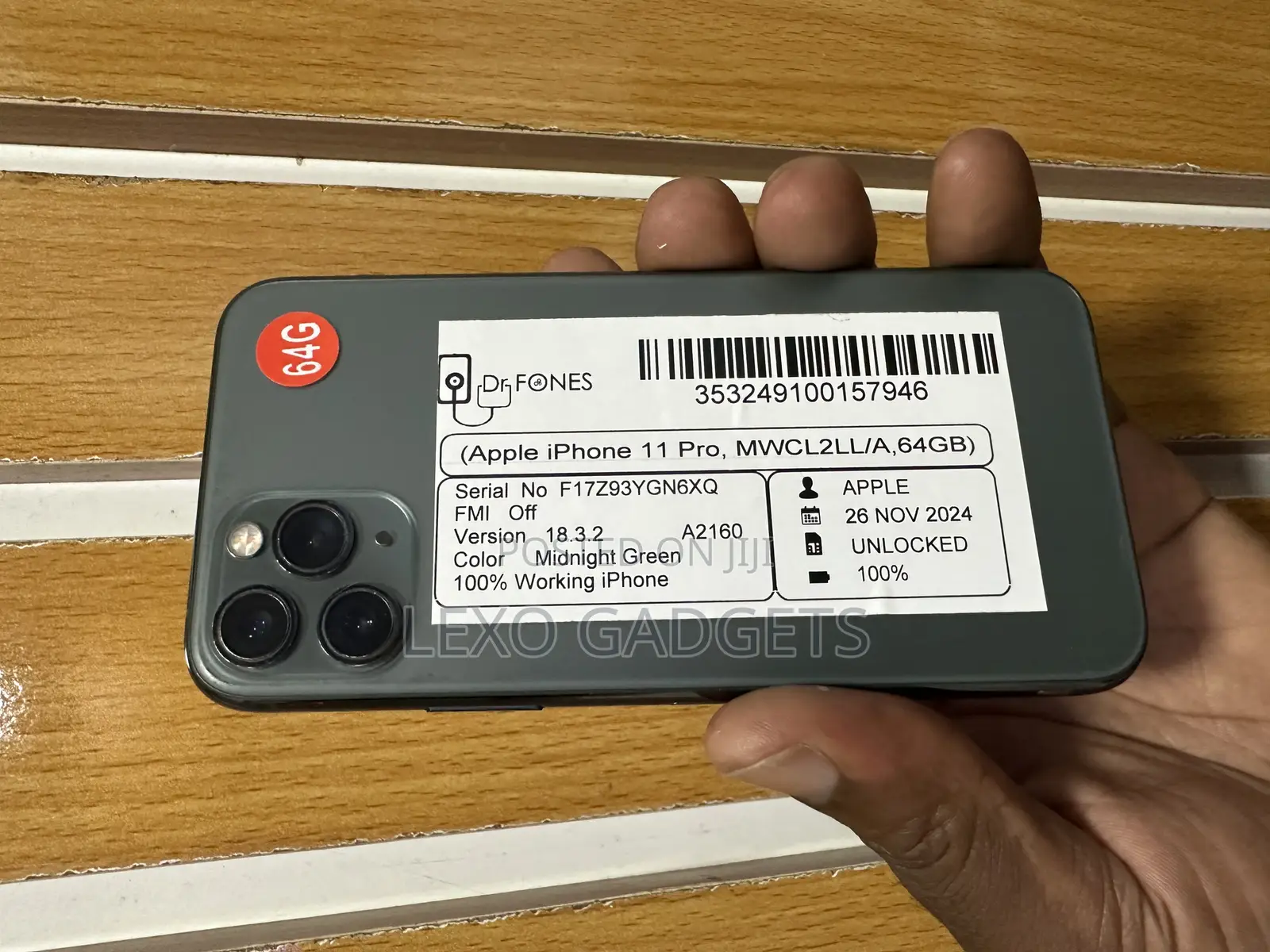 Apple iPhone 11 Pro 64 GB Green