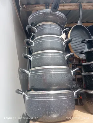 6set Non Stick Pot With Frying