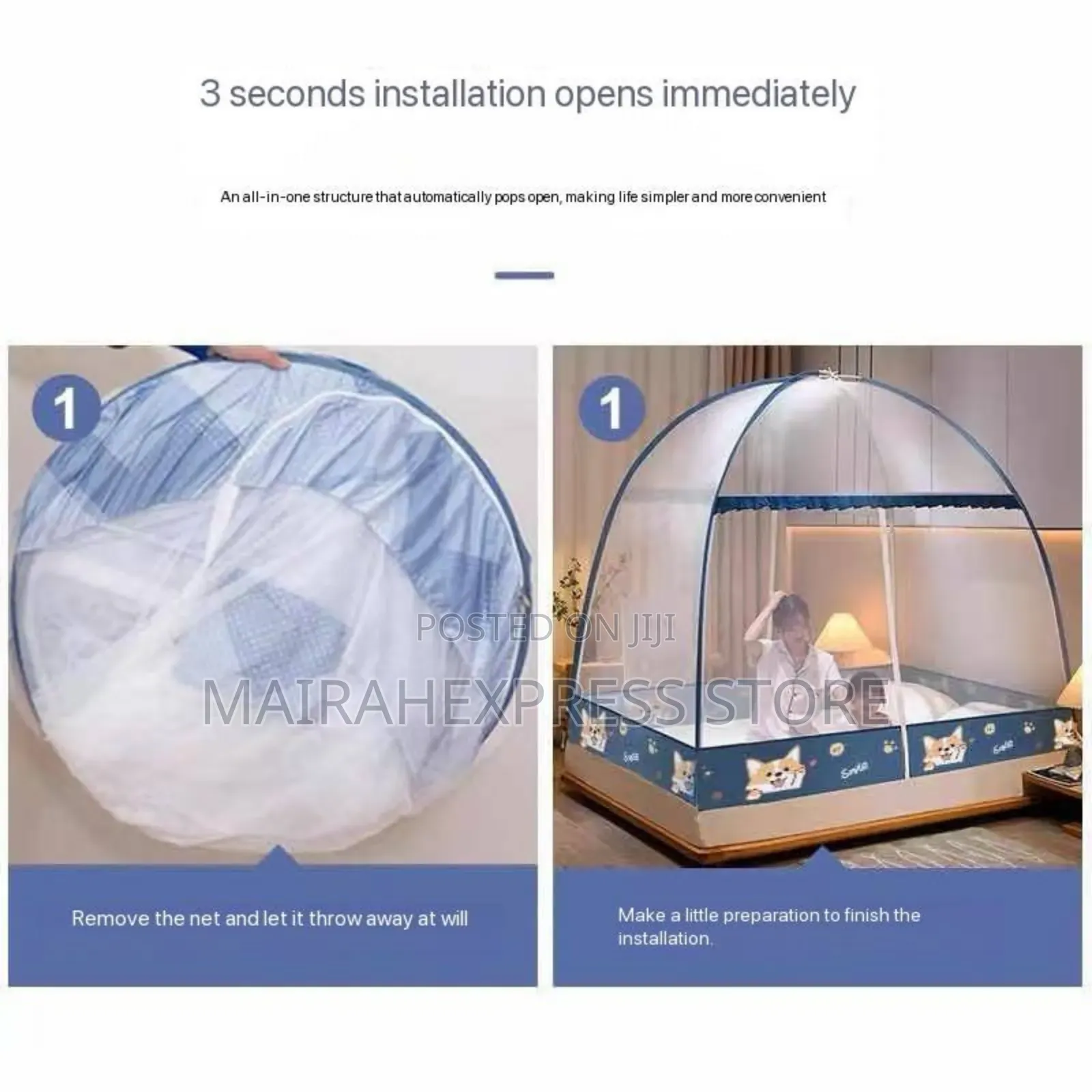 New Modern Foldable Round Mosquito Net
