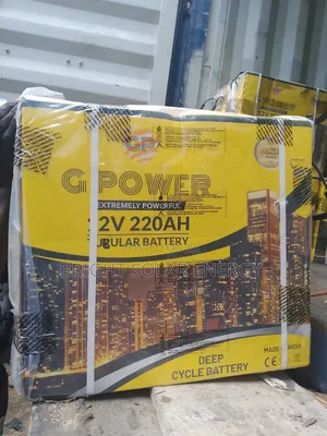 220ah 12v Cpower Solar Tubular Battery