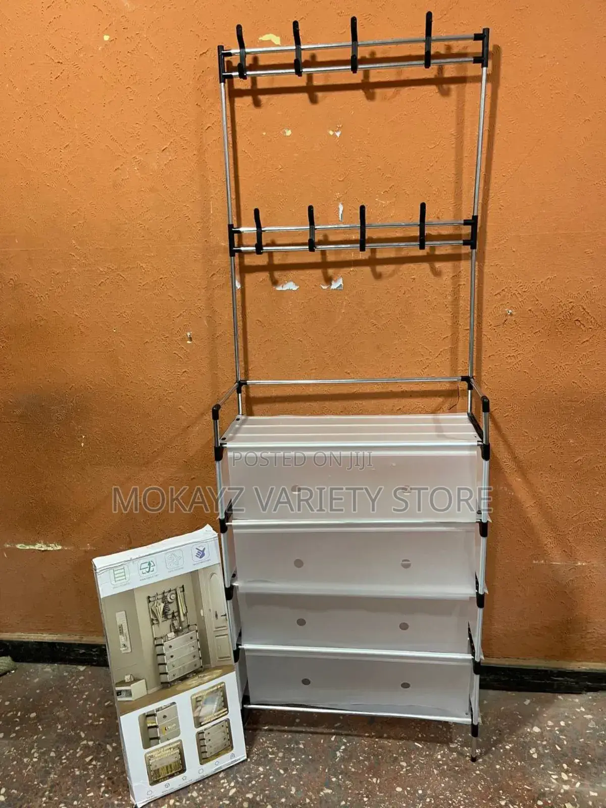 Shoe Cabinet Dustproof Storage Shelf