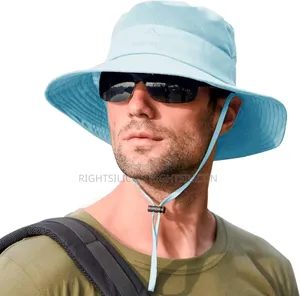 Usa Sun Hats for Men Women Fishing Hat Upf 50+ Breathable