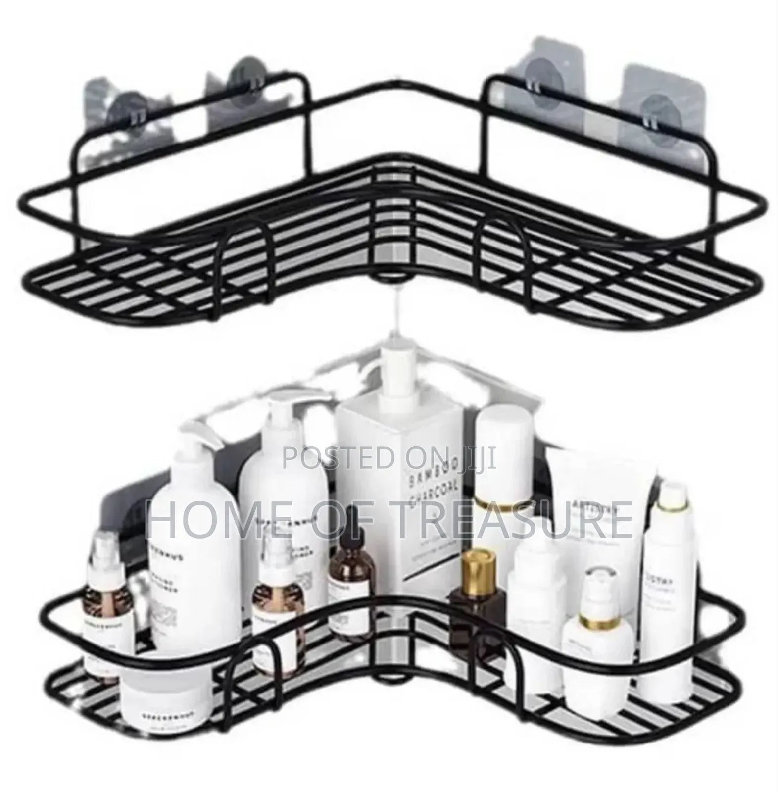 Corner Mounted Bathroom Shelves