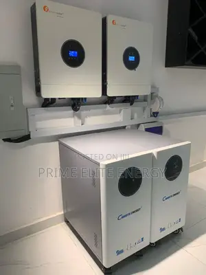 16kva Inverter System Setup With 30kwh Lithium Backup