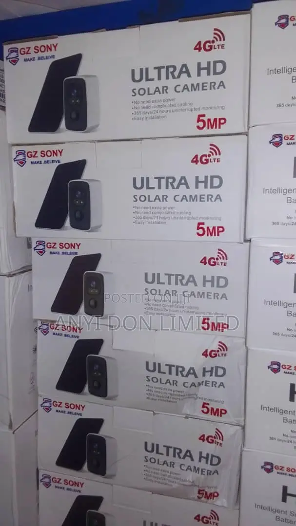 CCTV Solar Camera Ultra Hd 5mp