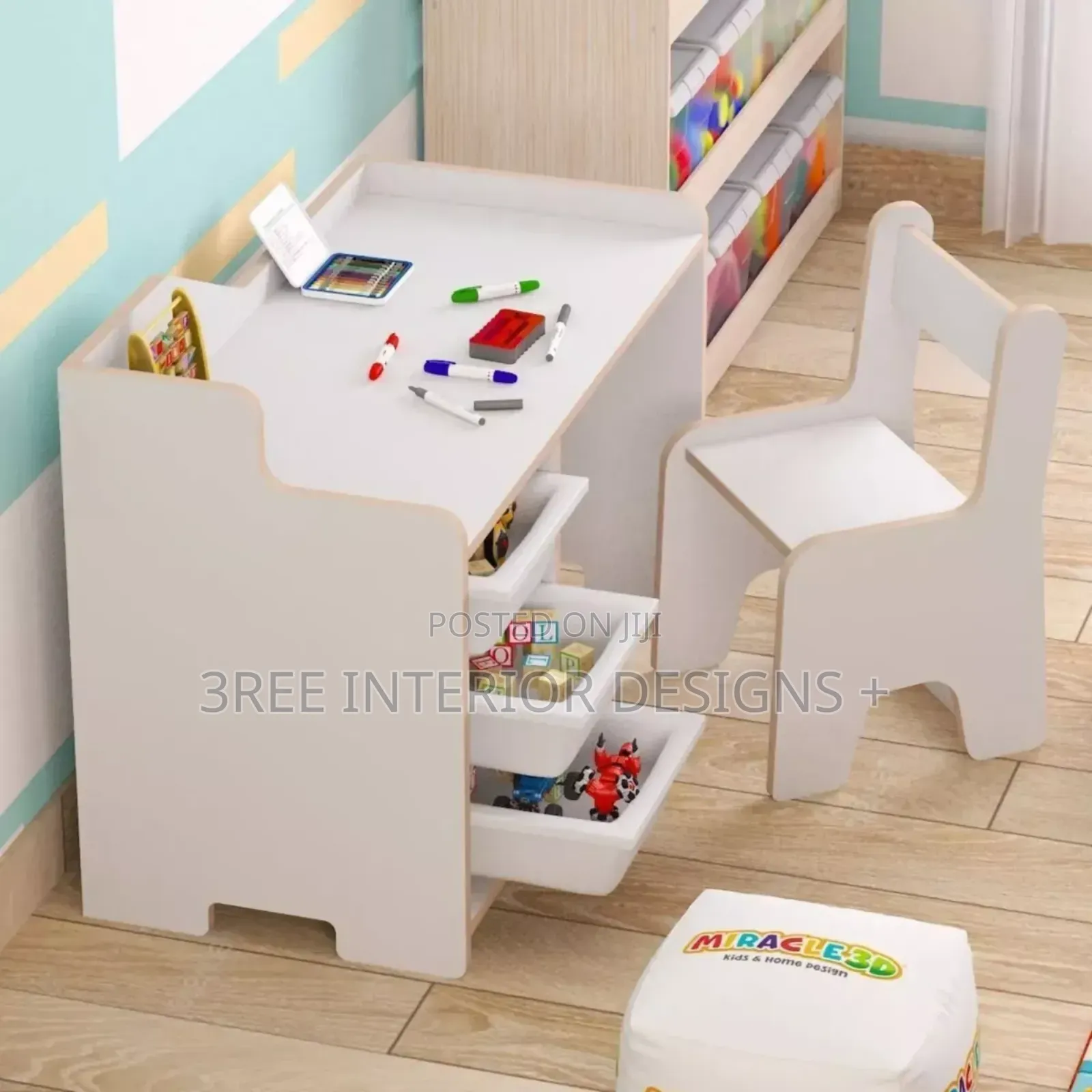 We Design, Build Kids Furniture for Homes and Schools