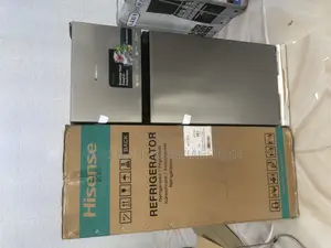 New Hisense Double Door Fridge and Freezer 124l