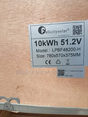 10kwh 51.2v Felicity Lithium Battery Available