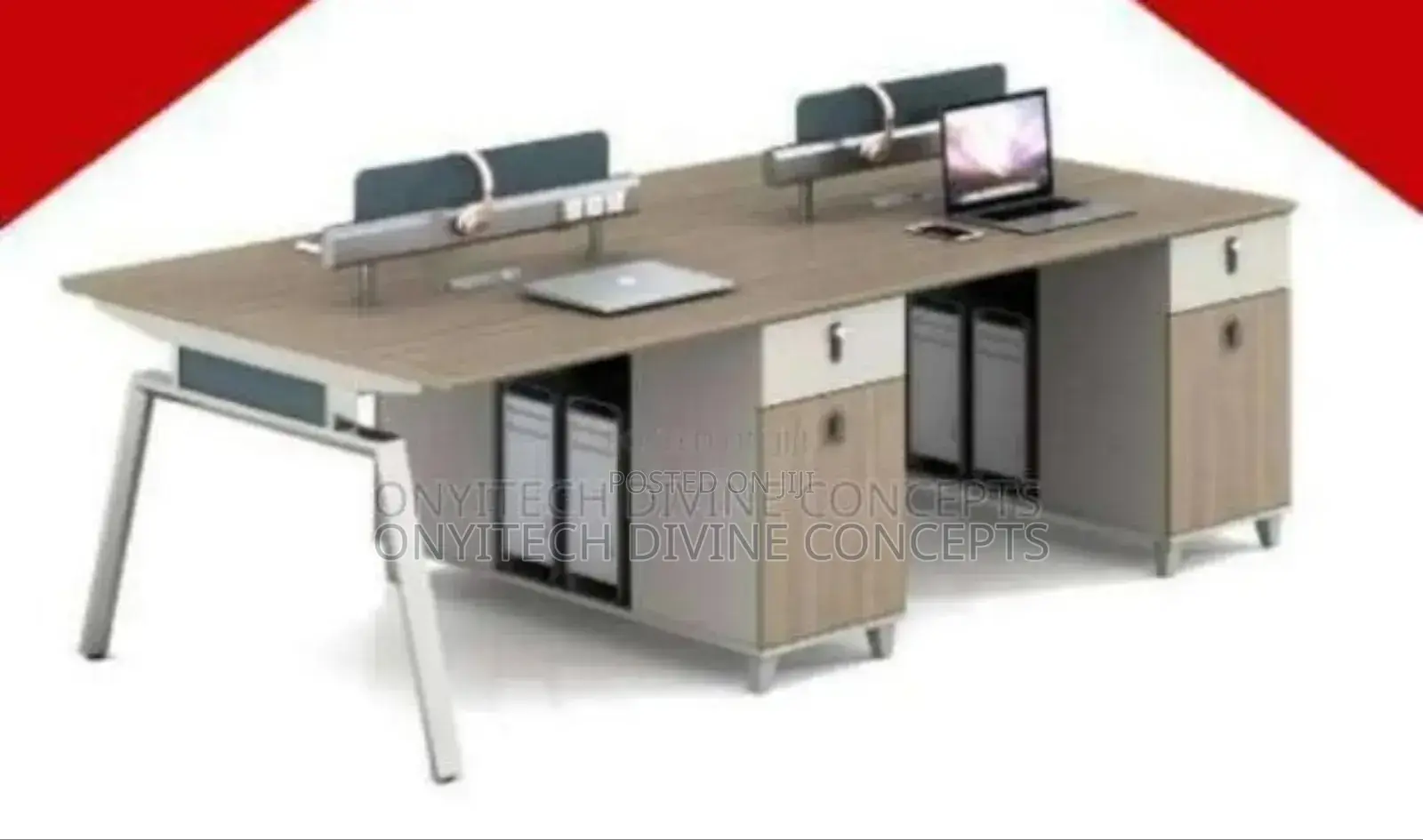 Classy Office Workstation By 4 Seaters