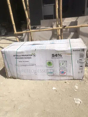 Original Scanfrost Inverter Double Door Freezer