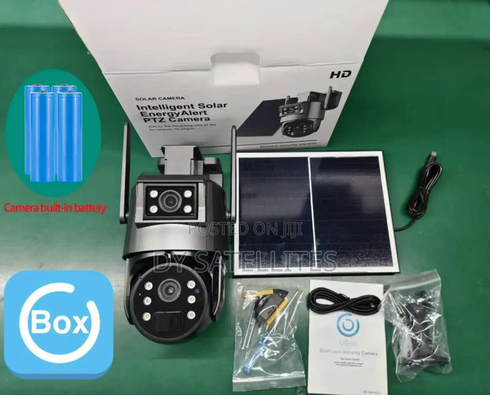 Solar CCTV PTZ Cameron Two View