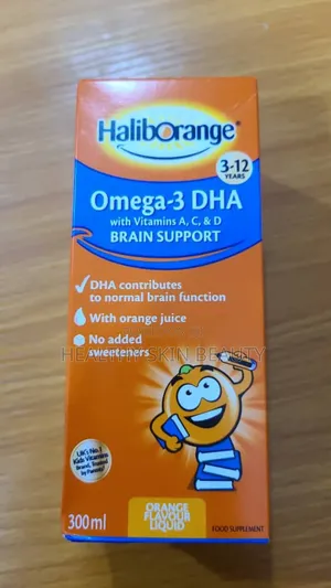 Photo - Haliborange Omega 3 Dha With Vitamin A,C D Brain Support
