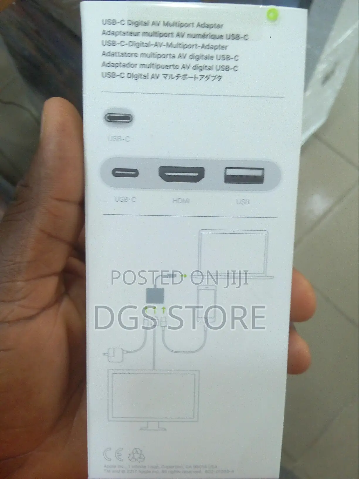 Apple Usb C to Digital Av Multiport Adapter