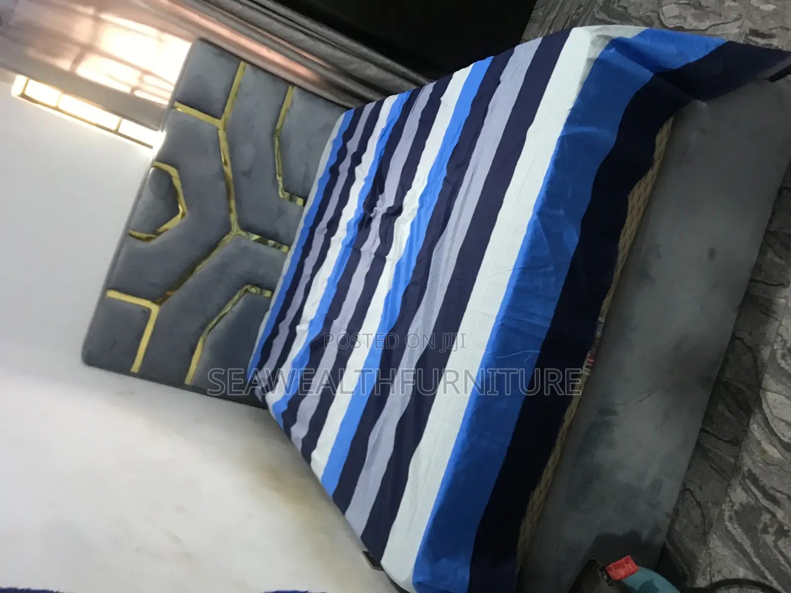 Padded 4 by 6 Bedframe