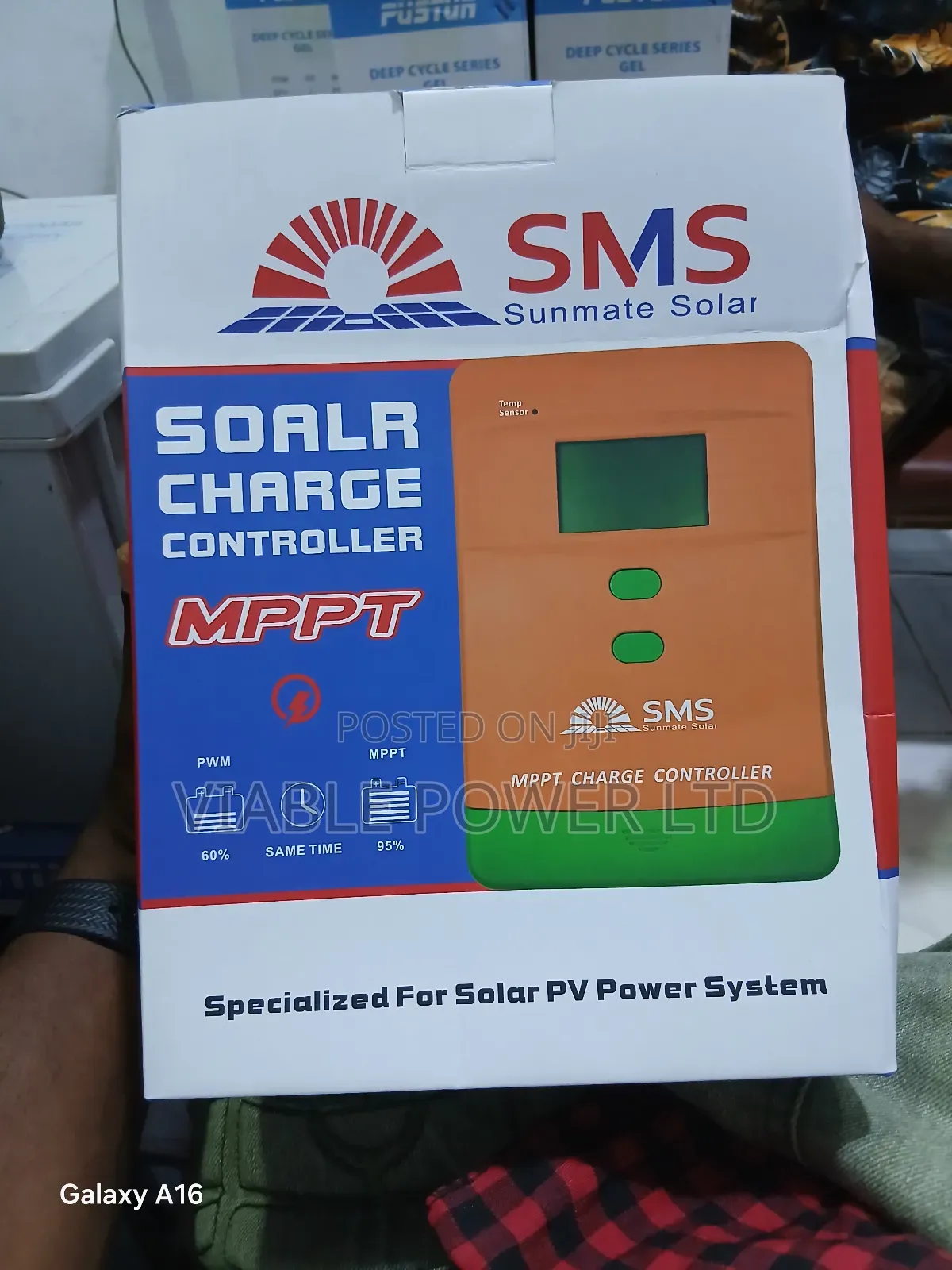 SMS 40amps Charge Controller Very Effective