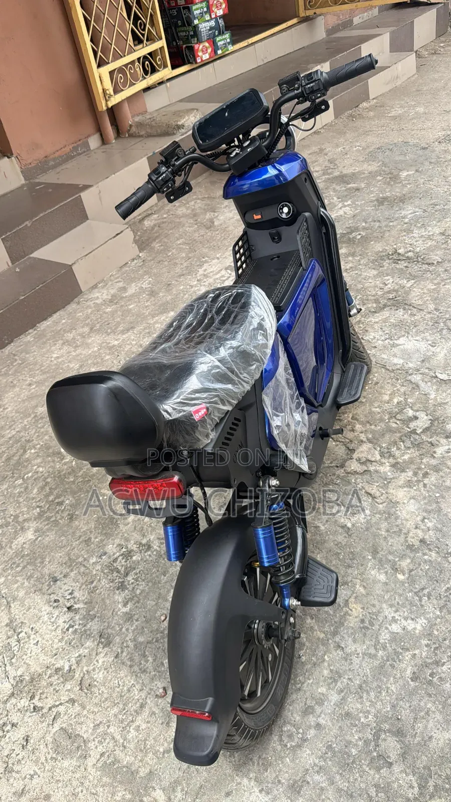 New Motorcycle 2025 Blue