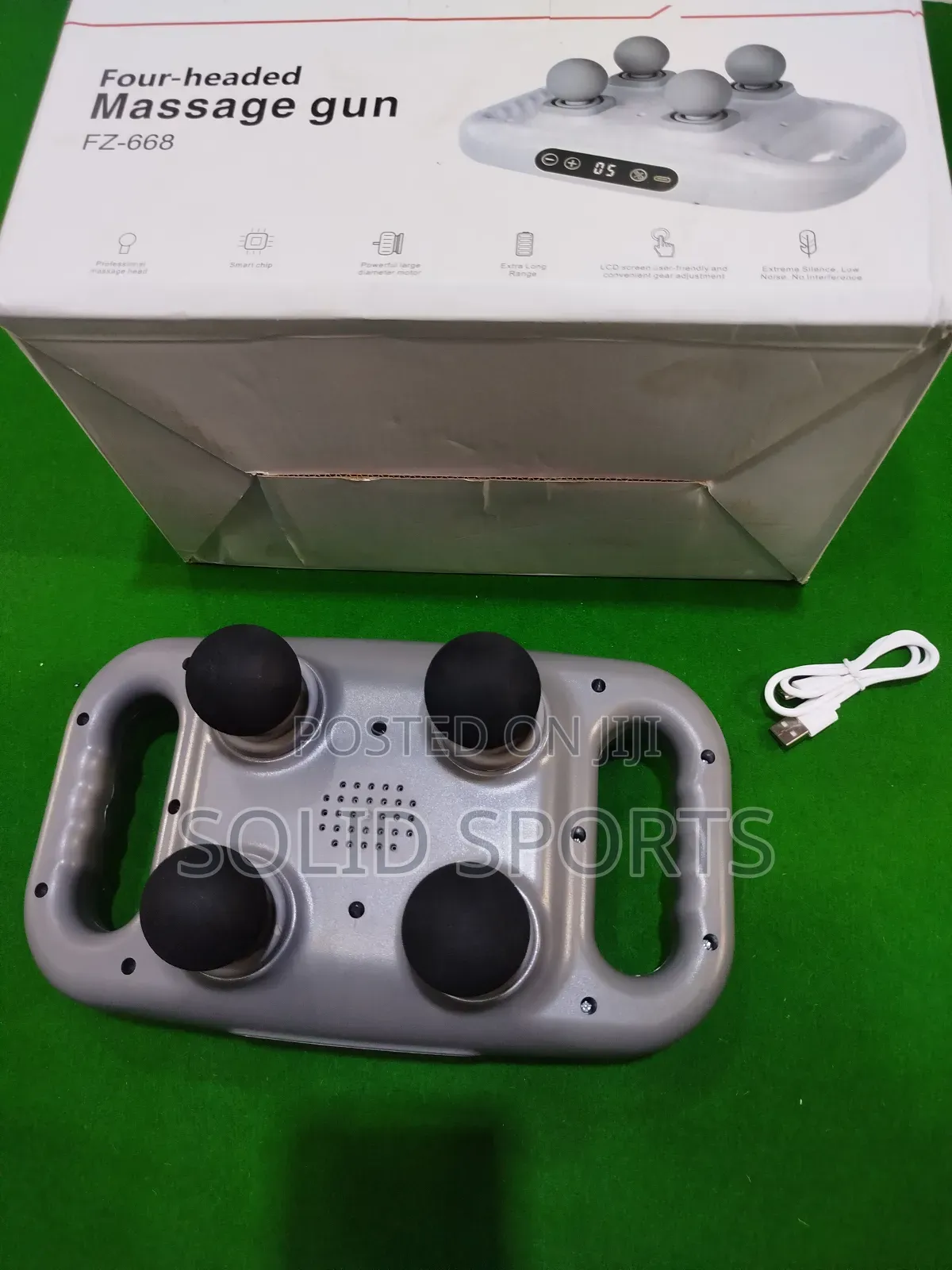 Four-Headed Massage Gun
